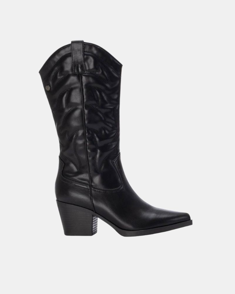 Botas Altas Cowboy Mujer XTI Negro 144306