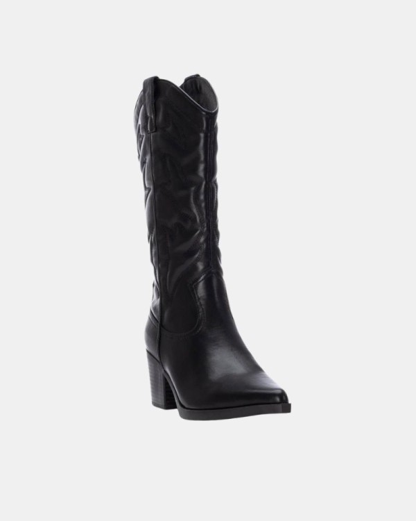 Botas Altas Cowboy Mujer XTI Negro 144306