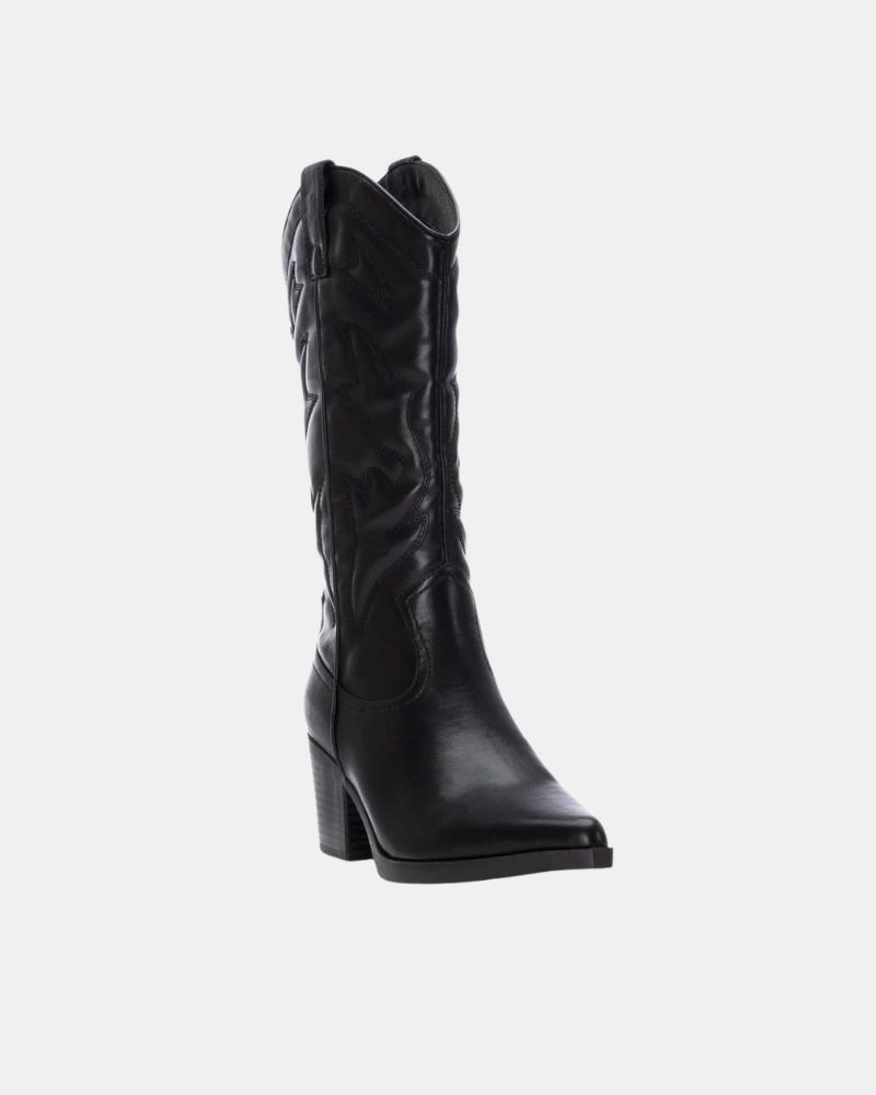 Botas Altas Cowboy Mujer XTI Negro 144306