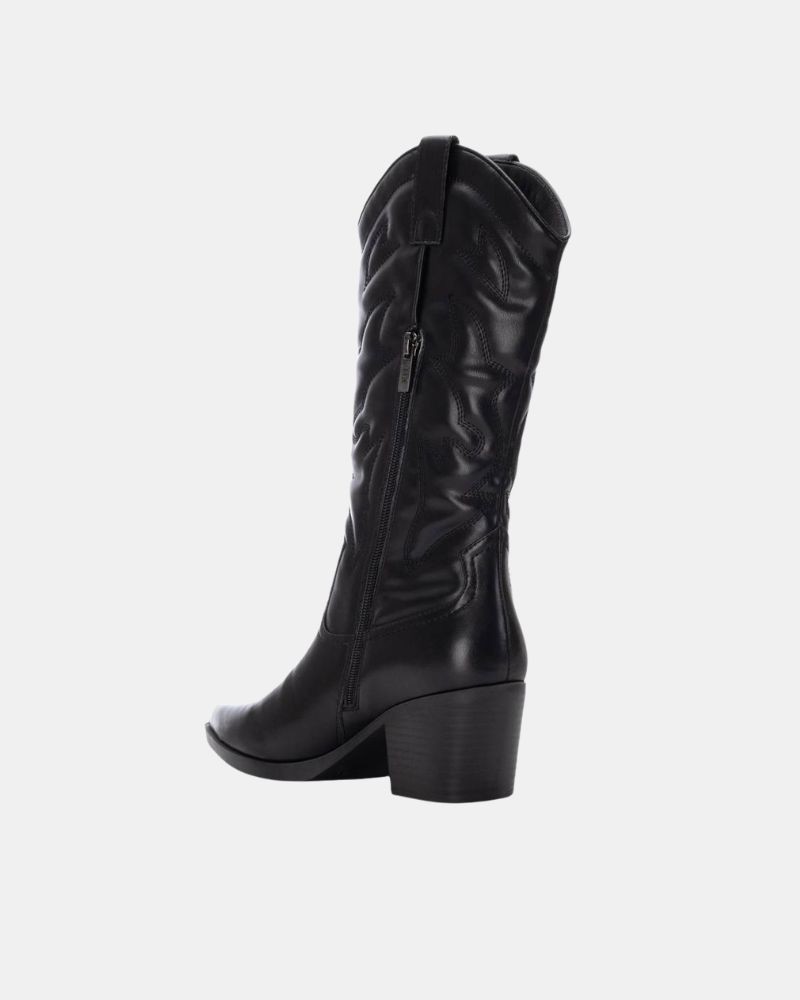 Botas Altas Cowboy Mujer XTI Negro 144306