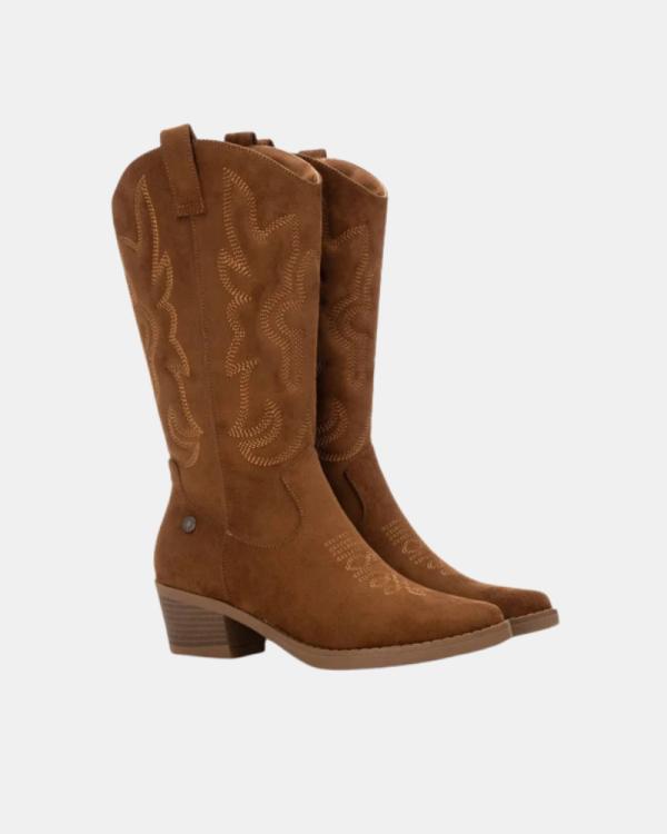 Botas Altas Cowboy Mulher REFRESH Castanhas 173085