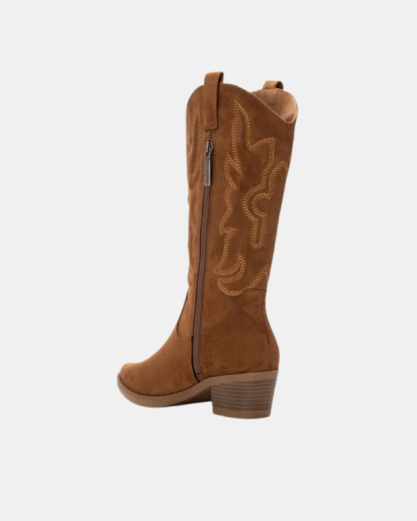 Botas Altas Cowboy Mulher REFRESH Castanhas 173085