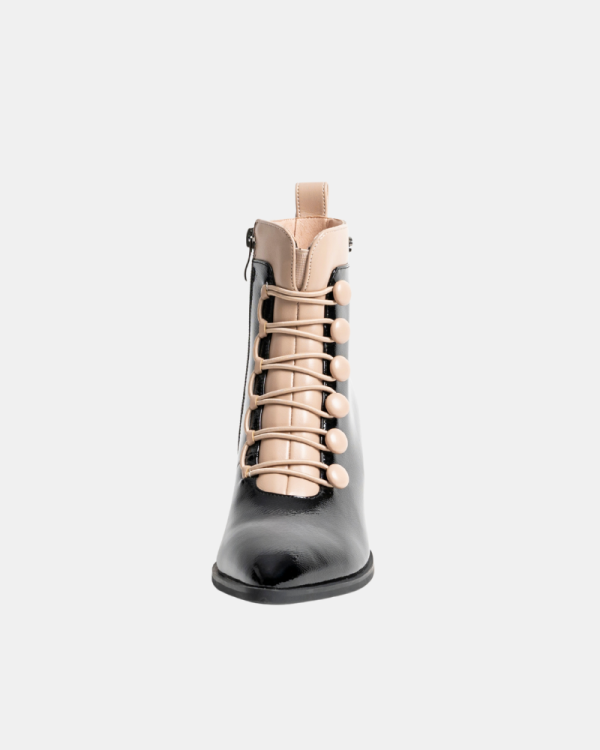 Botins Baixos Mulher RockAway Pretos 84659