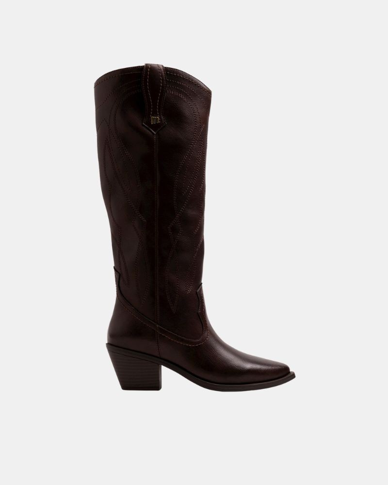 Botas Altas Cowboy Mujer MUSTANG Marrón 55349