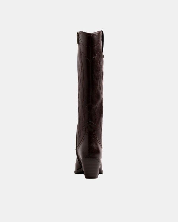 Botas Altas Cowboy Mujer MUSTANG Marrón 55349