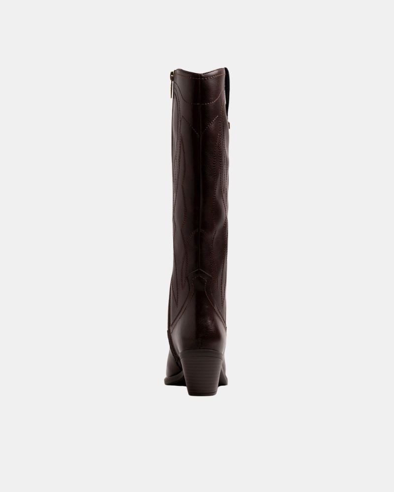 Botas Altas Cowboy Mujer MUSTANG Marrón 55349