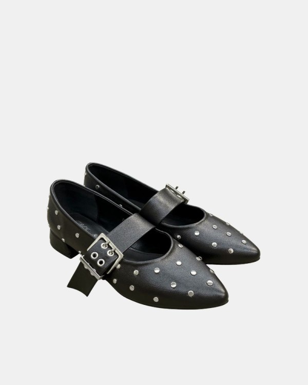 Zapatos Bailarinas Mujer RKS Negro 31831