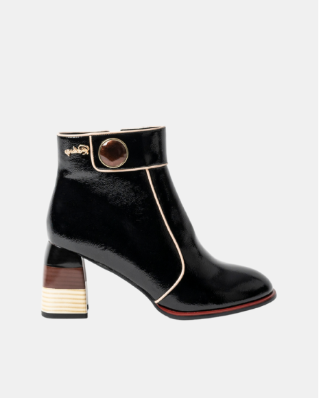 Botines Bajos Mujer RockAway Negro 84685