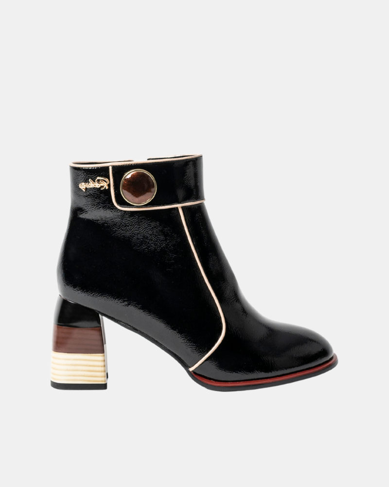 Botines Bajos Mujer RockAway Negro 84685