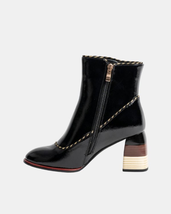 Botins Baixos Mulher RockAway Preto 84687