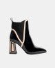 Botins Baixos Mulher RockAway Preto 84713
