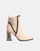 Botins Baixos Mulher RockAway Bege 84713