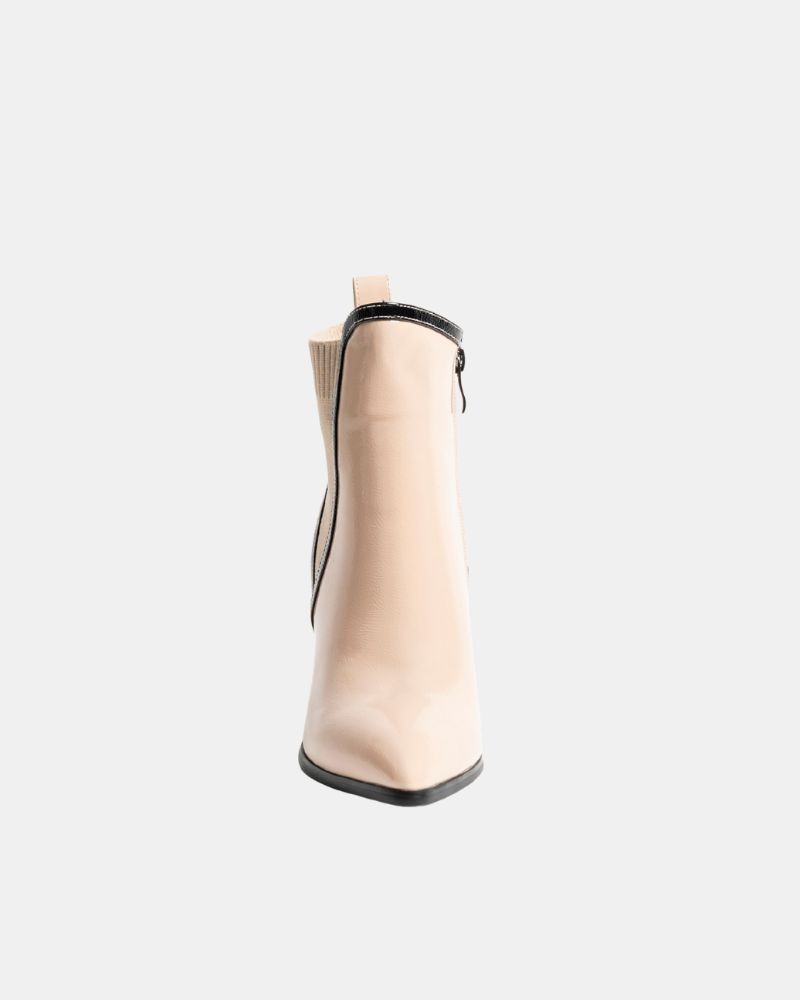 Botins Baixos Mulher RockAway Bege 84713