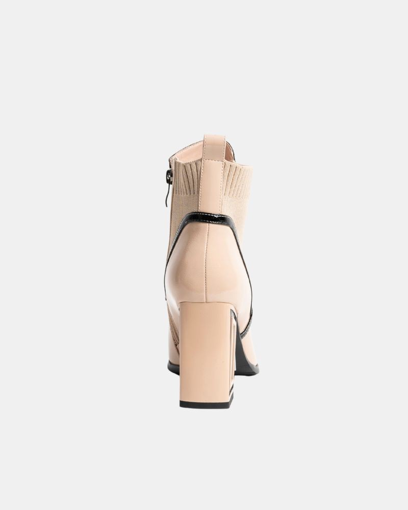 Botins Baixos Mulher RockAway Bege 84713