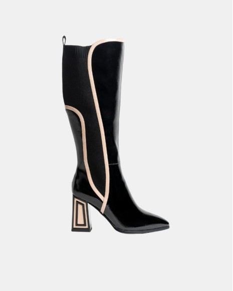 Botas Altas Mulher RockAway Pretas 84714