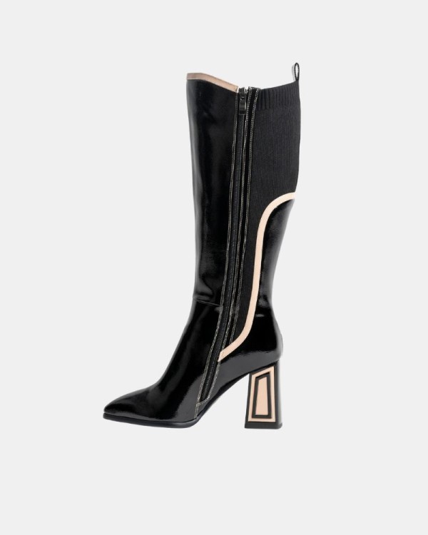 Botas Altas Mulher RockAway Pretas 84714