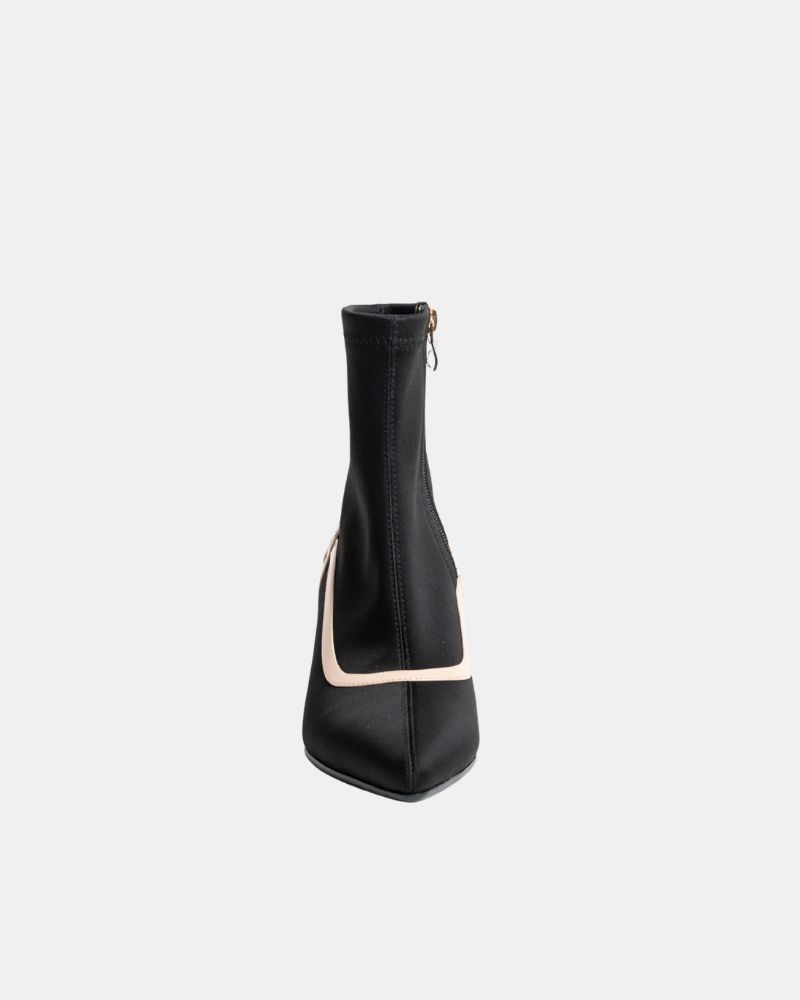 Botins Baixos Mulher RockAway Pretos 84728