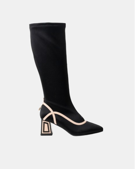 Botas Altas Mulher RockAway Pretas 84729