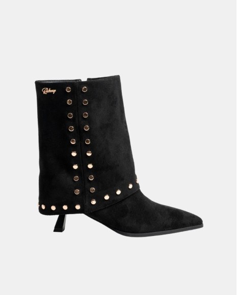 Botas Baixas Mulher RockAway Pretas 84752