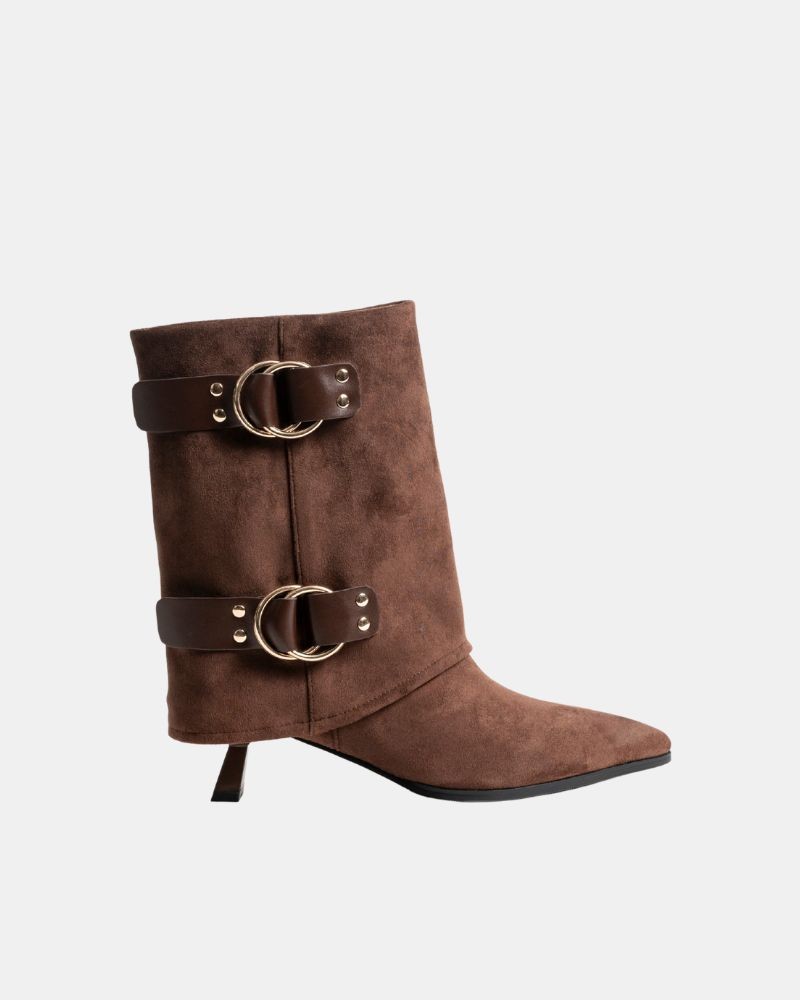 Botas Bajas Mujer RockAway Marrón 84754