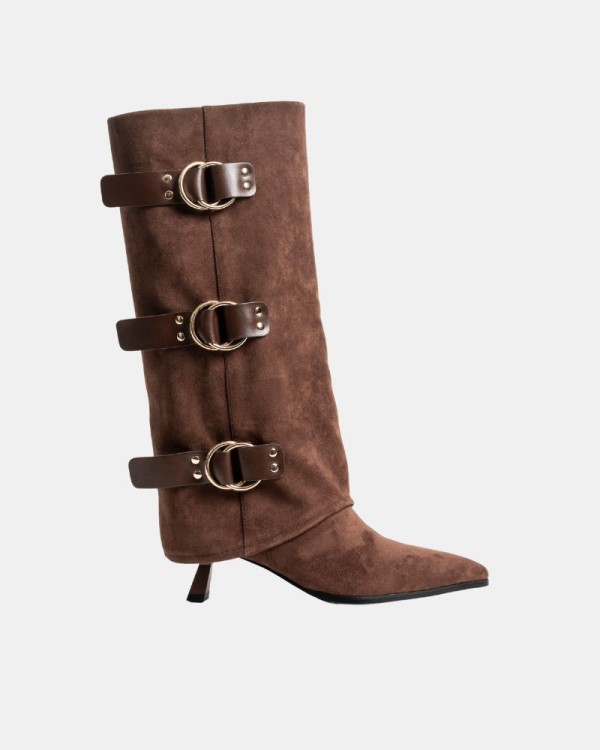 Botas Altas Mujer RockAway Marrón 84755