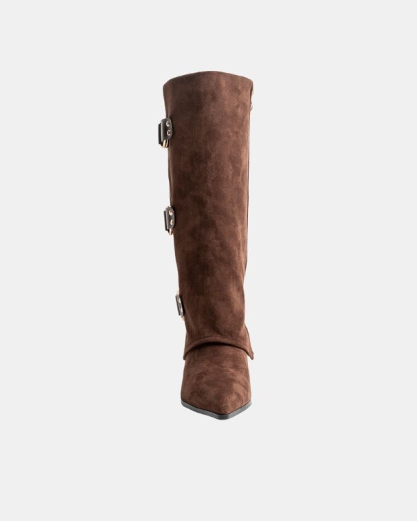 Botas Altas Mujer RockAway Marrón 84755