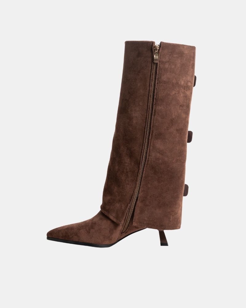 Botas Altas Mujer RockAway Marrón 84755