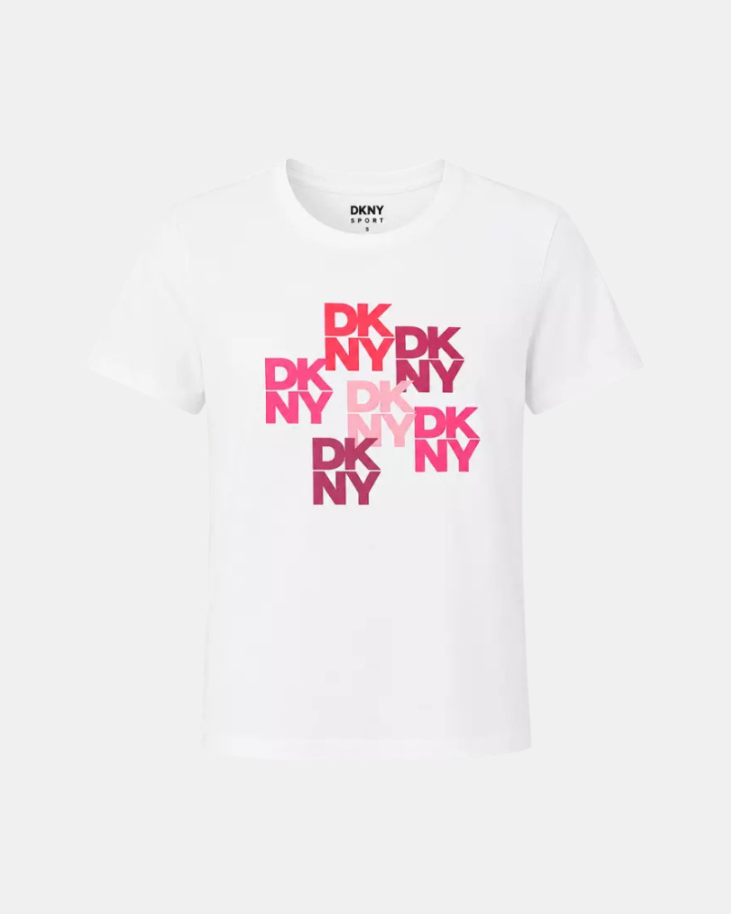 Camisetas Manga corta Mujer DKNY Blanco DP6T1760
