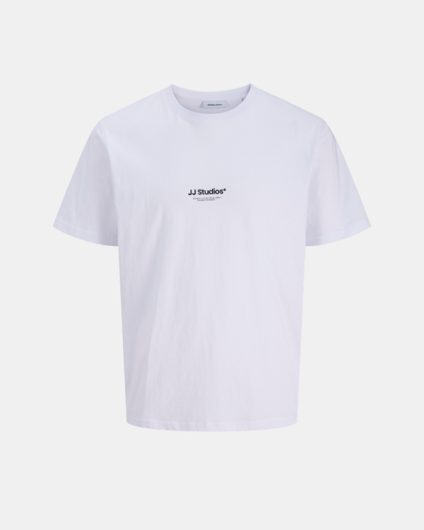 Camisetas de manga curta Homem JACK AND JONES Branco 12278787 SOHO