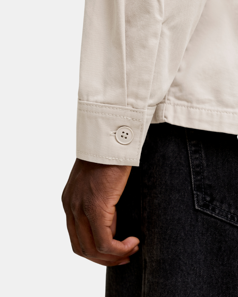 Camisas Manga larga Hombre JACK AND JONES Beige 12298582 ARCHIVE