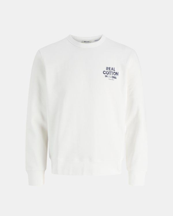 Jersey Manga larga Hombre JACK AND JONES Blanco 12299443 DOVER