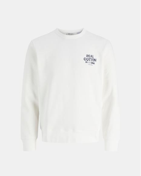 Jersey Manga larga Hombre JACK AND JONES Blanco 12299443 DOVER