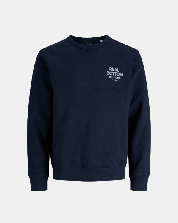 Jersey Manga larga Hombre JACK AND JONES Azul 12299443 DOVER