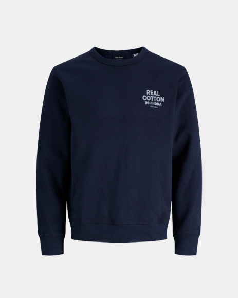 Jersey Manga larga Hombre JACK AND JONES Azul 12299443 DOVER