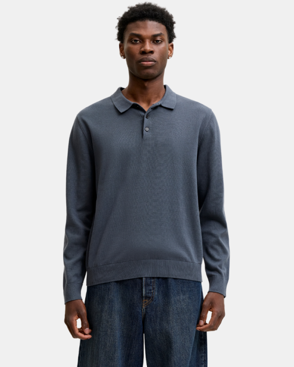Jersey Manga larga Hombre JACK AND JONES Gris 12298384 BASIC