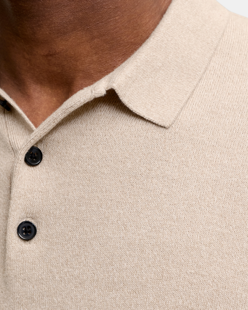 Jersey Manga larga Hombre JACK AND JONES Beige 12298384 BASIC