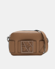 Bolsas tiracolo Mulher ARMANI EXCHANGE Castanho 942699 0A874