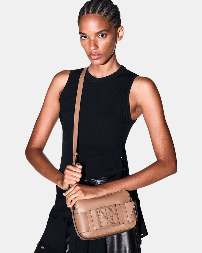 Bolsas tiracolo Mulher ARMANI EXCHANGE Castanho 942699 0A874
