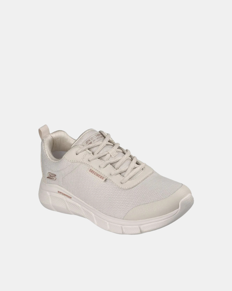 Sapatilhas Baixas Mulher SKECHERS Nude 117351 Impermeáveis