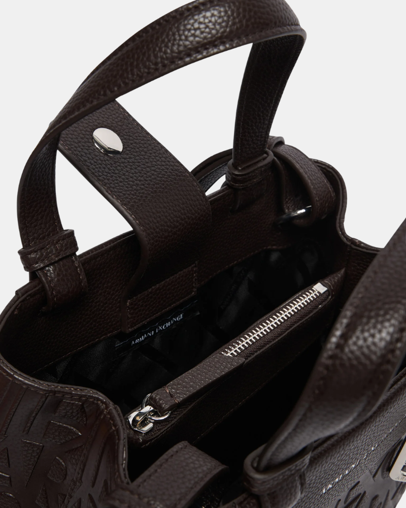 Bolsas tiracolo para mulher ARMANI EXCHANGE Castanho XW001576 AF15774