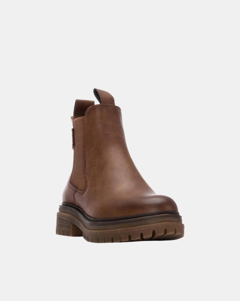 Botines Chelsea Bajos Mujer REFRESH Taupe 172921