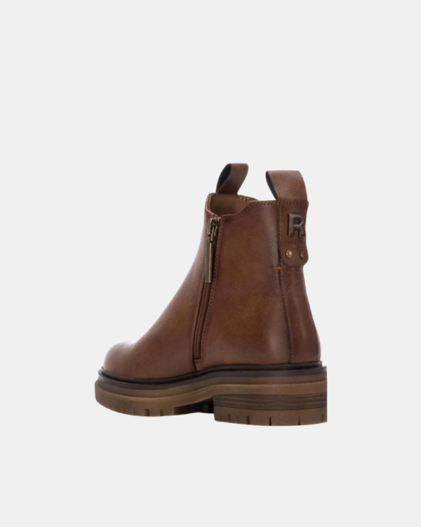 Botines Chelsea Bajos Mujer REFRESH Taupe 172921