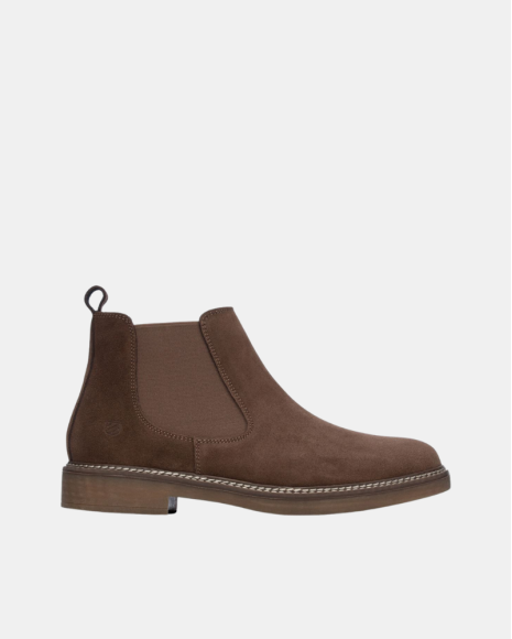 Botins Chelsea Baixos Homem Taupe 164348