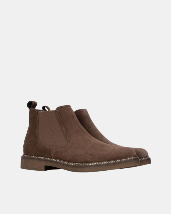 Botines Chelsea Bajos Hombre  Taupe 164348