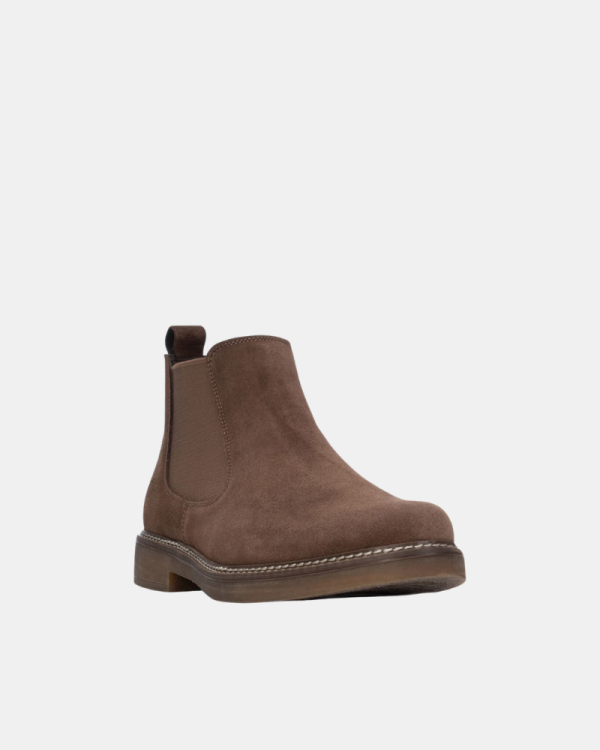 Botines Chelsea Bajos Hombre  Taupe 164348