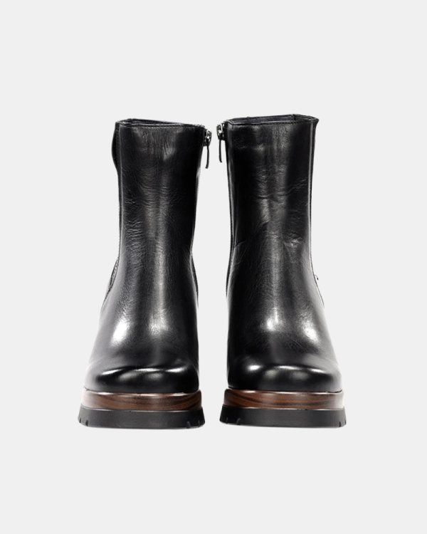 Botins Baixos Mulher DORKING Preto D9736