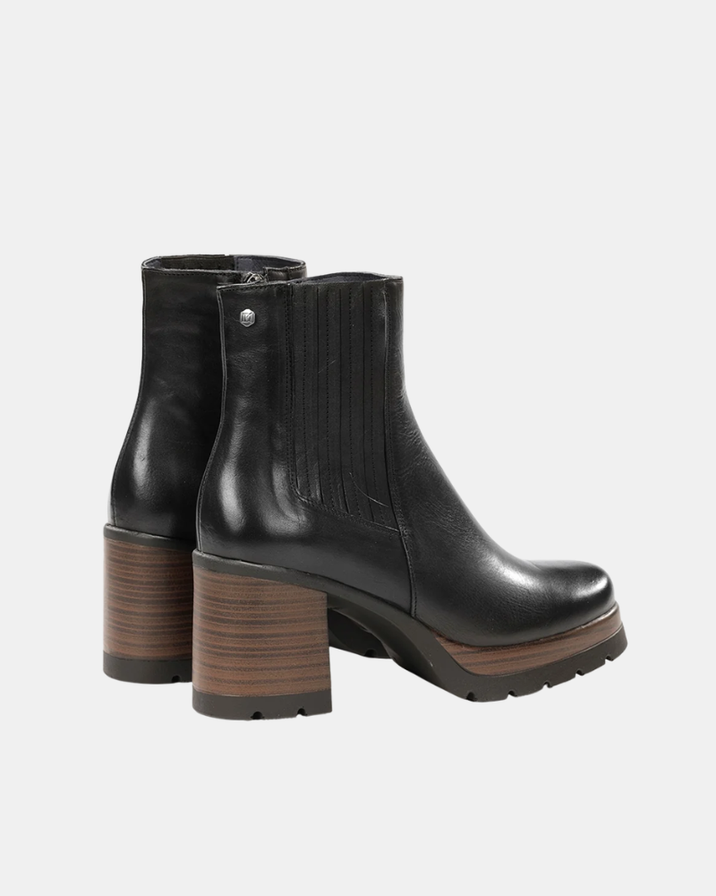 Botins Baixos Mulher DORKING Preto D9736