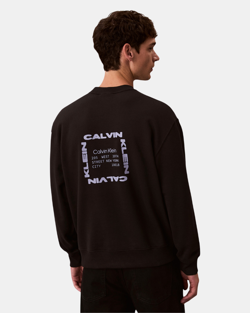 Sudaderas Sin capucha Hombre CALVIN KLEIN Negro LV04RE254GUB1