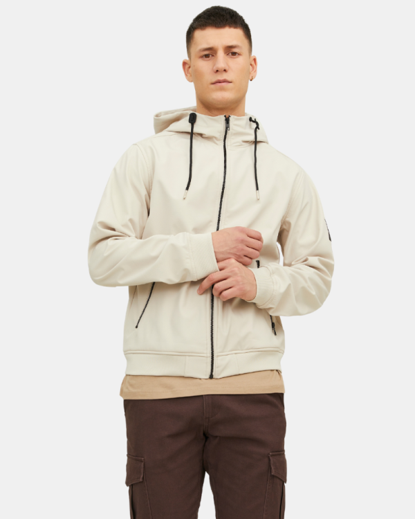 Casacos Manga longa Homem JACK AND JONES Bege 12236300 BASIC
