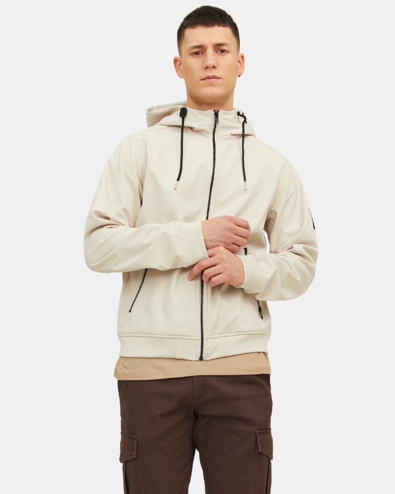 Casacos Manga longa Homem JACK AND JONES Bege 12236300 BASIC